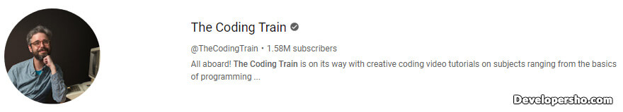 بهترین کانال یوتیوب برای آموزش برنامه نویسی با The Coding Train