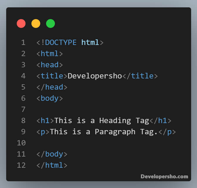 اضافه کردن تگ‌های HTML در ویژوال استودیو کد